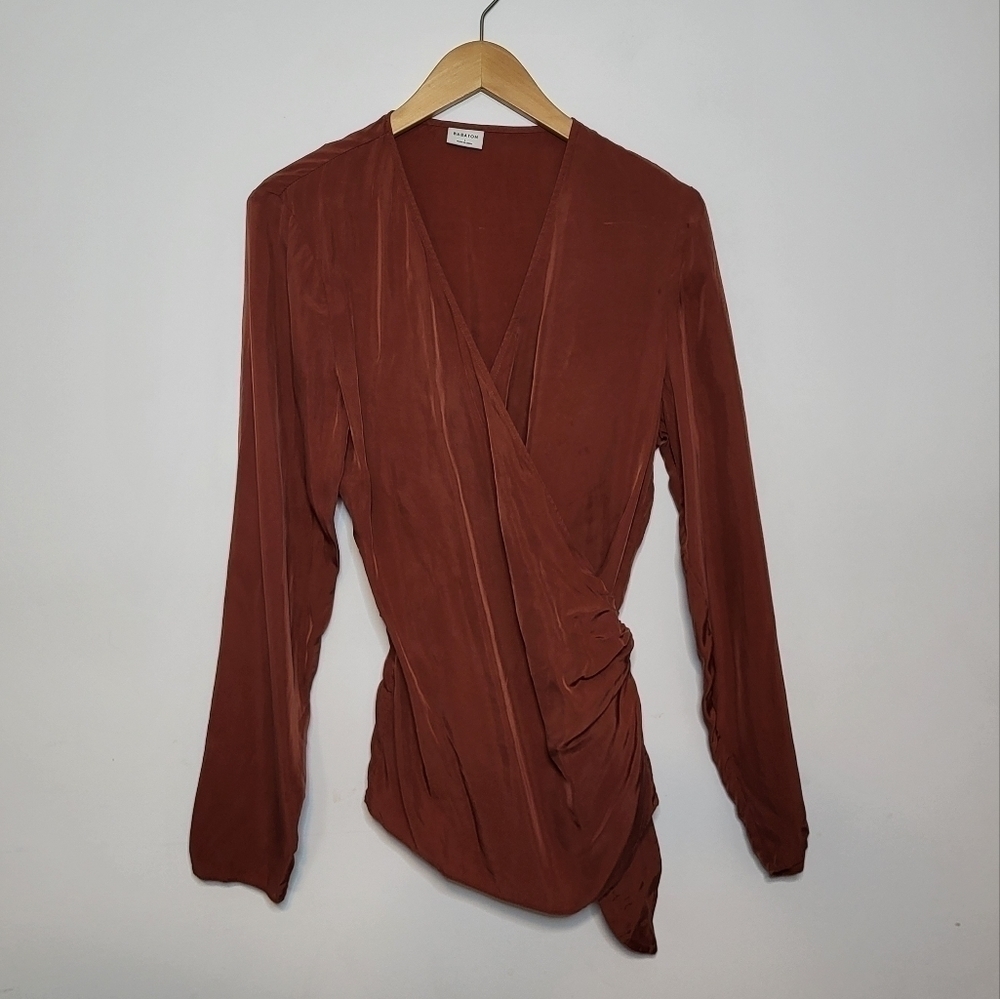 Aritzia Babaton Wren Wrap Top Size L
